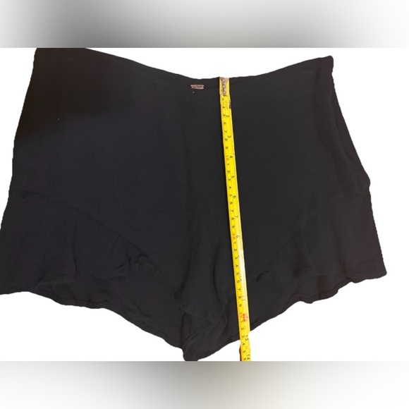 Free People Black Fiona Flutter Short Zip Up Side Size 4 - Picture 8 of 8